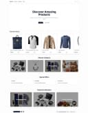 Light Theme Product Listing
